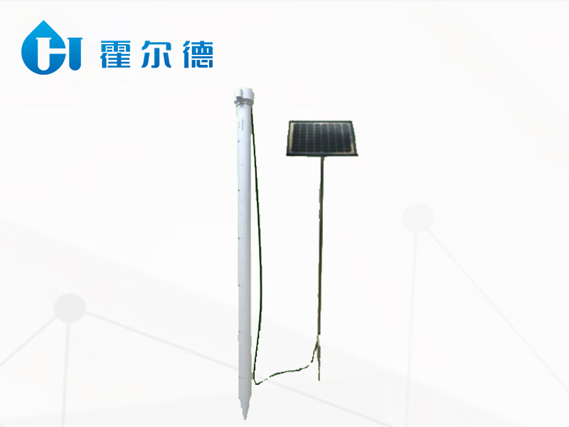 土壤墑情監(jiān)測站，觀測對應(yīng)范圍內(nèi)土壤溫濕度